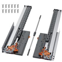 Deslizador de gaveta SIGOEI Push para abrir e fechar suavemente 55 cm 45 kg Deslizador de gaveta SIGOEI Push para abrir e fechar suavemente 55 cm 45 kg