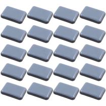 Deslizadores para móveis Auvotuis 35x25 mm PTFE 20 peças autoadesivos Deslizadores para móveis Auvotuis 35x25 mm PTFE 20 peças autoadesivos