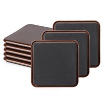 Deslizadores para móveis CADONO 8 peças 12 cm, almofadas reforçadas Deslizadores para móveis CADONO 8 peças 12 cm, almofadas reforçadas
