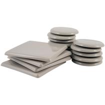 Deslizadores para Móveis Super Sliders 13 x 9 cm Quadrado e 9 cm Redondo Deslizadores para Móveis Super Sliders 13 x 9 cm Quadrado e 9 cm Redondo