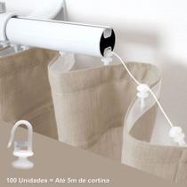 Deslizante Maxi Com Gancho P/ Fita E Cordão Wave 100 Peças