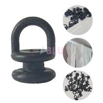 Deslizante Redondo Maxi Preto 500 Unidades Deslizante Redondo Maxi Preto 500 Unidades