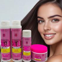 Desmaia Cabelo Charmelle Tratamento Capilar Completo Anti Frizz