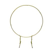 Desmontável Arco Circulo Decorativo Dourado 1,50M - R&R DECOR