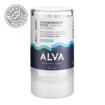 Desodorante 100% Natural E Saudável Pedra Cristal Alva 120G Não Mancha Sem Parabenos Importado Sem Cheiro