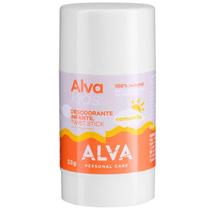 Desodorante 100% Natural Infantil Twist Camomila 33g Alva Sem alumínio Sem produtos químicos Em barra