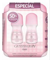 Desodorante 2 Uni Classic 50ml Giovanna Baby On 48h Rollon