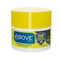 Desodorante Above Creme Men Sport Energy 50g - Proteção Eficaz