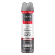 Desodorante Above Masculino Elements Antibac 150ml Aerossol Shiny Silver