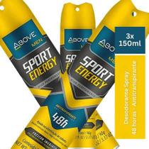 Desodorante Above Men Sport Energy Antitranspirante 150ml