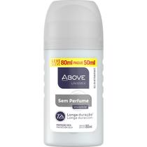 Desodorante Above Roll On Sem Perfume 80ml Invisible Desodorante Above Roll On Sem Perfume 80ml Invisible