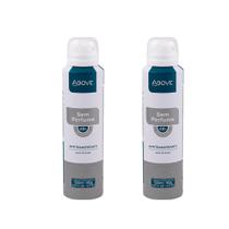 Desodorante Above Sem Perfume Antitranspirante 48h de Proteção Sem Álcool 150ml/90g (Kit c/ 2 Und)