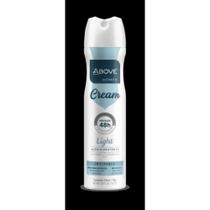 Desodorante Above Women Cream Light Aerossol Antitranspirante 150ml