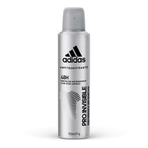 Desodorante Adidas Aerosol Masculino Invisible 150ml Desodorante Adidas Aerosol Masculino Invisible 150ml