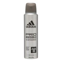 Desodorante Adidas Masculino Pro Invisible Aerossol Antitranspirante 150ml