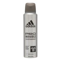 Desodorante Adidas Masculino Pro Invisible Aerossol Antitranspirante 150ml Desodorante Adidas Masculino Pro Invisible Aerossol Antitranspirante 150ml