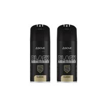 Desodorante Aero Above 100ml Black Classic-Kit C/2un