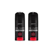 Desodorante Aero Above 100ml Black Extreme-Kit C/2un