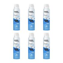 Desodorante Aero Davene Corpo a Corpo Suave 150Ml-Kit C/6un