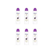 Desodorante Aero Dove 150ml Fem Lavanda Amora - Kit C/ 6un