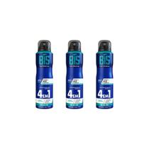 Desodorante Aero Herbíssimo Blue Ice 150ml-Kit C/3un