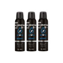 Desodorante Aero Hydratta 150ml Men Sport - Kit C/3un