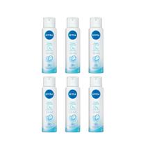 Desodorante Aero Nivea 150ml Fem Fresh Natural - Kit C/ 6un