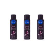 Desodorante Aero Nivea 150ml Fem Pearl Beauty Pl-Kit C/3un