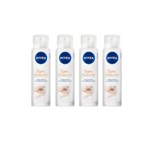 Desodorante Aero Nivea 150ml Fem Tom Natural - Kit C/ 4un