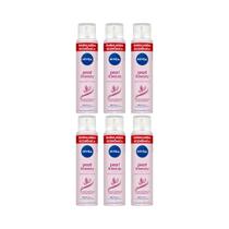 Desodorante aero Nivea 200ml Fem Pearl Beauty - Kit C/6un