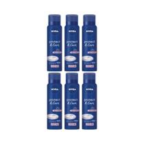 Desodorante Aero Nivea 200Ml Fem Protect Care - Kit C/6Un