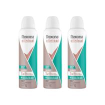 Desodorante Aero Rexona Clinical 150Ml Fem Refresh-Kit C/3Un