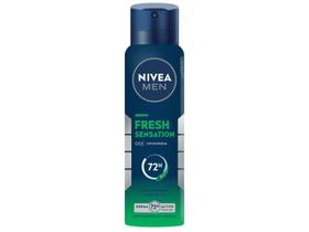 Desodorante Aerosol Antitranspirante Nivea Men Fresh Sensation Masculino 72 horas 150ml Desodorante Aerosol Antitranspirante Nivea Men Fresh Sensation Masculino 72 horas 150ml