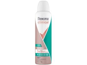 Desodorante Aerosol Antitranspirante Rexona - Clinical Refresh 96 Horas 150ml