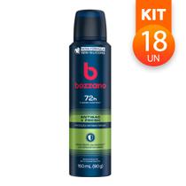 Desodorante Aerosol Bozzano Thermo Control Fresh Proteção por até 48h Menta 150ml (Kit com 18)