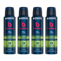 Desodorante Aerosol Bozzano Thermo Control Fresh Proteção por até 48h Menta 150ml (Kit com 4)