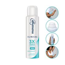 Desodorante aerosol clinical revigorante 96h monange 150ml