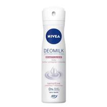 Desodorante Aerosol Deomilk Sensitive Nivea 150Ml