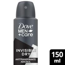 Desodorante Aerosol Dove Men+Care Invisible Dry 150ml Desodorante Aerosol Dove Men+Care Invisible Dry 150ml