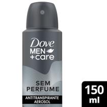 Desodorante Aerosol Dove Men+Care Sem Perfume Pele Sensível 72h 150ml Desodorante Aerosol Dove Men+Care Sem Perfume Pele Sensível 72h 150ml