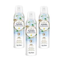 Desodorante Aerosol Francis Macadâmia da Austrália Hidratação Intensiva 48h 150ml (Kit com 3)