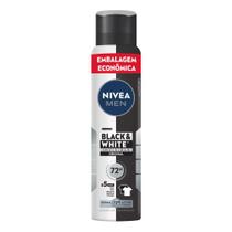 Desodorante Aerosol Masculino Invisible Black & White 48h Nivea 200ml Desodorante Aerosol Masculino Invisible Black & White 48h Nivea 200ml