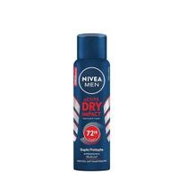 Desodorante Aerosol Men Active Dry Impact 150ml - Nivea