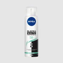 Desodorante Aerosol Nivea Black & White Invisible Fresh Erva-Doce 150ml