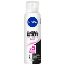 Desodorante Aerosol NIVEA Feminino - Deo Invisible for Black & White