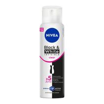 Desodorante Aerosol Nivea Invisible Black & White Clear 150ml