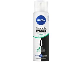 Desodorante Aerosol Nivea Invisible Black&White Fresh 150ml Desodorante Aerosol Nivea Invisible Black&White Fresh 150ml