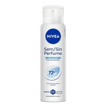 Desodorante Aerosol Nivea Sensitive & Pure Feminino, Sem Perfume 150ml