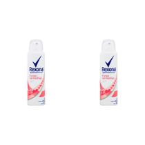Desodorante Aerosol Rexona Feminino Frutas Vermelhas 48h Antitranspirante Sem Álcool 90g (Kit com 2)