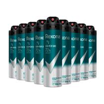 Desodorante Aerosol Rexona Masculino Sem Perfume 72H Hipoalergênico 150ml (Kit com 9)